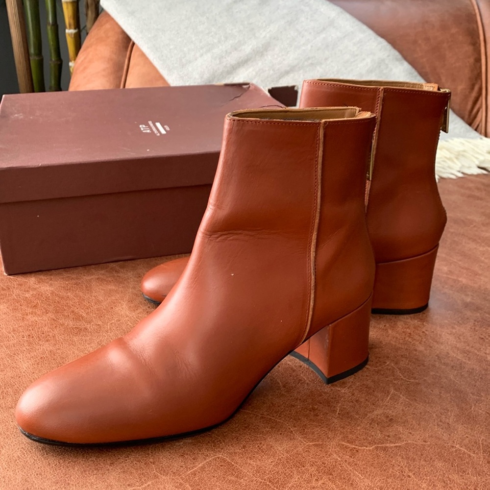 ATP Atelier Mei Boots Caramel Size 37